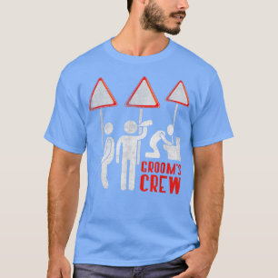 Camiseta Equipo del Novio Novio Amigos del Novio Fiesta de