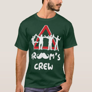 Camiseta Equipo del Novio Novio Amigos Despedida de Soltero