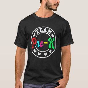 Camiseta Equipo del primer día de escuela Pre K Maestros Al