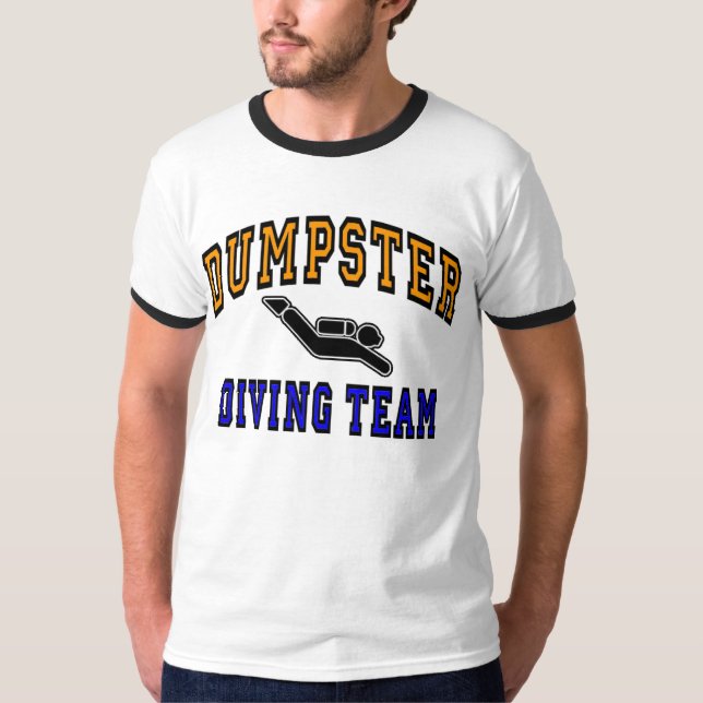 Camiseta Equipo del salto del contenedor (Anverso)