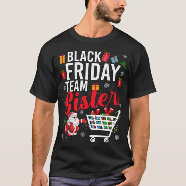 Camiseta Equipo del Viernes Negro Hermana Navidades de comp (Anverso)
