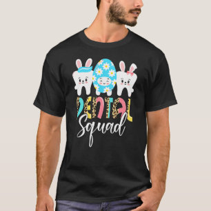 Camiseta Equipo Dental Conejitos Dientes Dulces Asistente D
