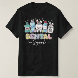 Camiseta Equipo Dental Divertido Feliz Pascua | Dentista Li