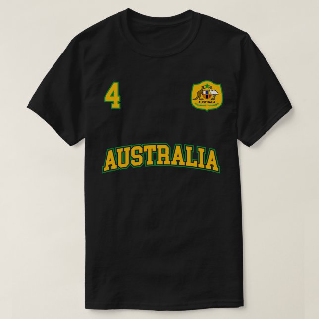 Camiseta Equipo deportivo australiano número 4