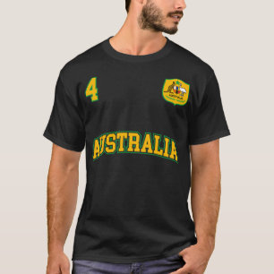 Camiseta Equipo deportivo australiano número 4