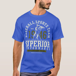 Camiseta Equipo Deportivo de Béisbol Estd 1946