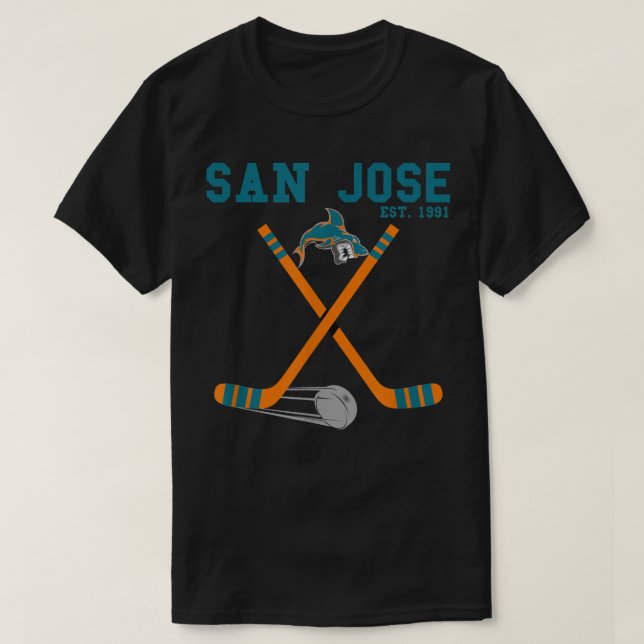 Camiseta Equipo Deportivo de San José Est 1991 Novedad Atlé (Diseño del anverso)