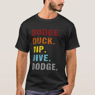 Camiseta Equipo Deportivo Dodge Duck Dip Dive Gracioso Béis