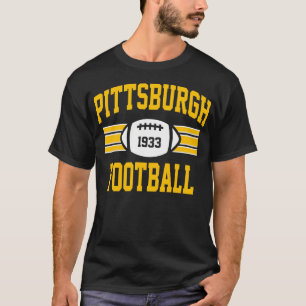 Camiseta Equipo Deportivo Vintage de Pittsburgh Football At