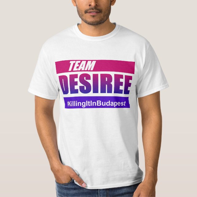 Camiseta Equipo Desiree (Anverso)