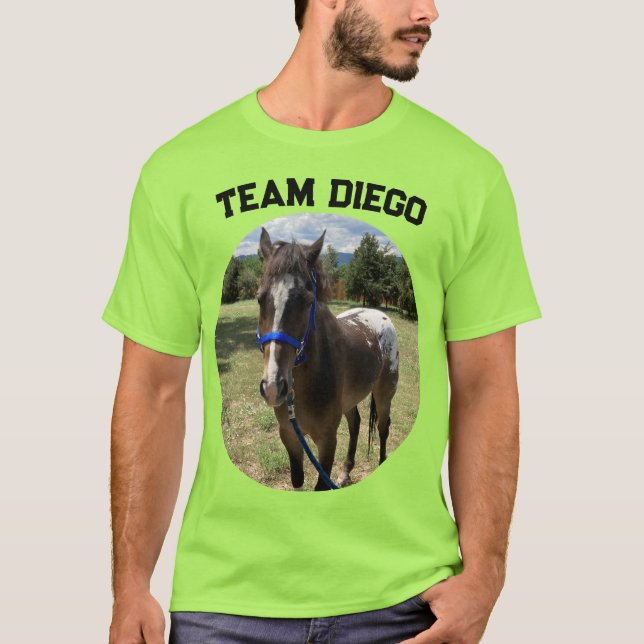 Camiseta Equipo Diego Personalizable T Shirt (Anverso)