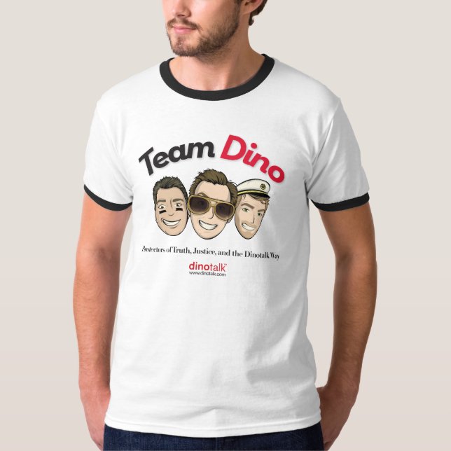 Camiseta Equipo Dino - luz (Anverso)