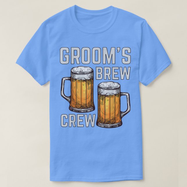 Camiseta Equipo divertido de bebidas de grupo en PartyGroom (Diseño del anverso)