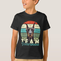 Equipo Doberman Ropa de Perro Retro Vintage Doberm