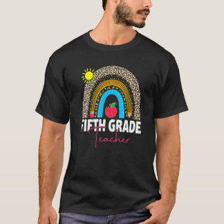 Camiseta Equipo docente de quinto grado Escuadrón Arcoiris