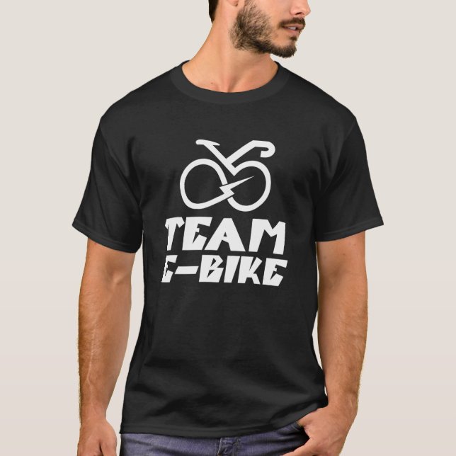 Camiseta Equipo E Bicicleta Ciclismo Electric (Anverso)
