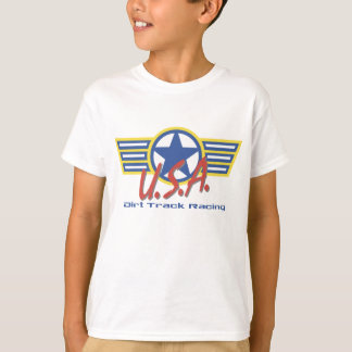 Camiseta Equipo en boxes de la pista de tierra de los