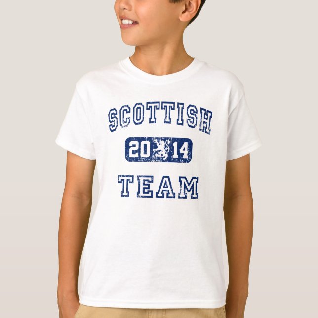 Camiseta Equipo Escocés 2014 (Anverso)