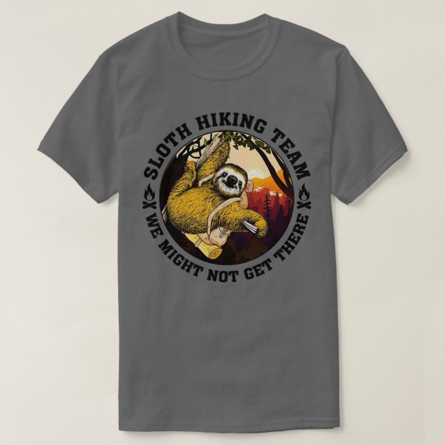Camiseta Equipo eslovaco de senderismo al que no llegaremos (Diseño del anverso)