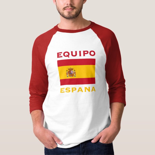 CAMISETA EQUIPO ESPANA (Anverso)