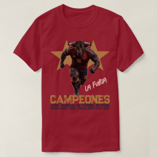 CAMISETA EQUIPO ESPAÑA CAMPEONES 2026