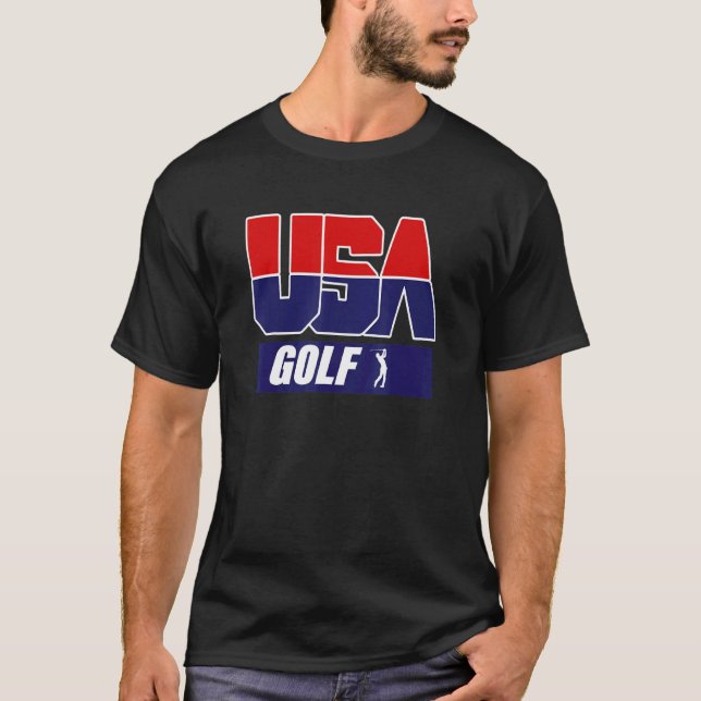 Camiseta Equipo Estadounidense Golf 2021 (Anverso)