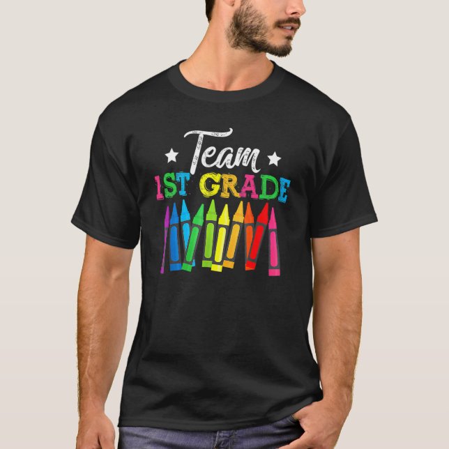 Camiseta Equipo Estudiante De Primer Grado De Enseñanza Pre (Anverso)