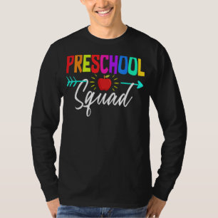 Camiseta Equipo Estudiantil De Escuadrón Preescolar De Vuel