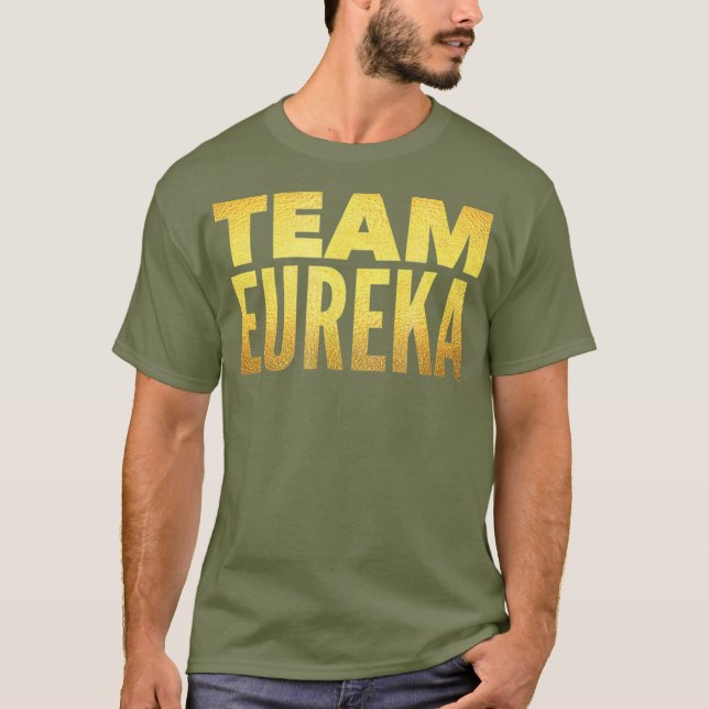Camiseta Equipo Eureka - Efecto de la carta de oro (Anverso)