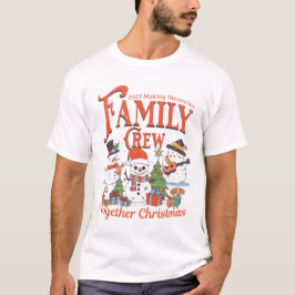 Camiseta Equipo familiar de navidades 2023