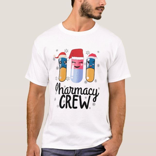 Camiseta Equipo Farmacéutico. Navidades farmacéuticos (Anverso)