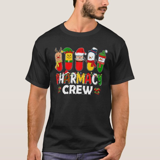 Camiseta Equipo Farmacéutico, Navidades Técnicos Farmacéuti (Anverso)