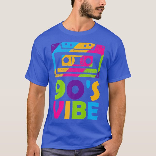 Camiseta Equipo Fiesta de vestuario estético retro - Vibe d (Anverso)