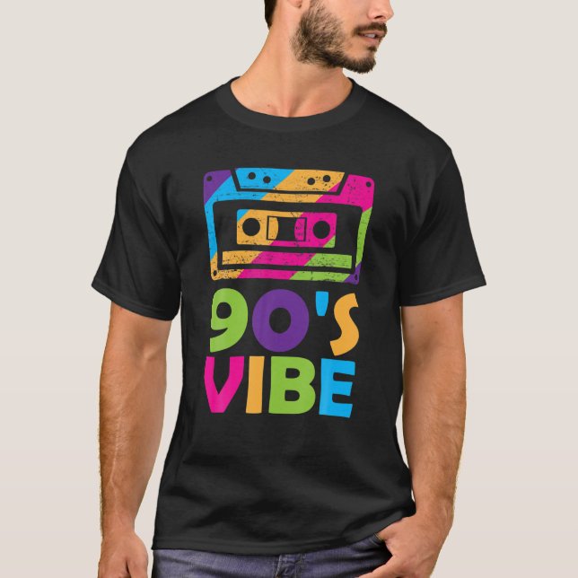 Camiseta Equipo Fiesta de vestuario estético retro - Vibe d (Anverso)