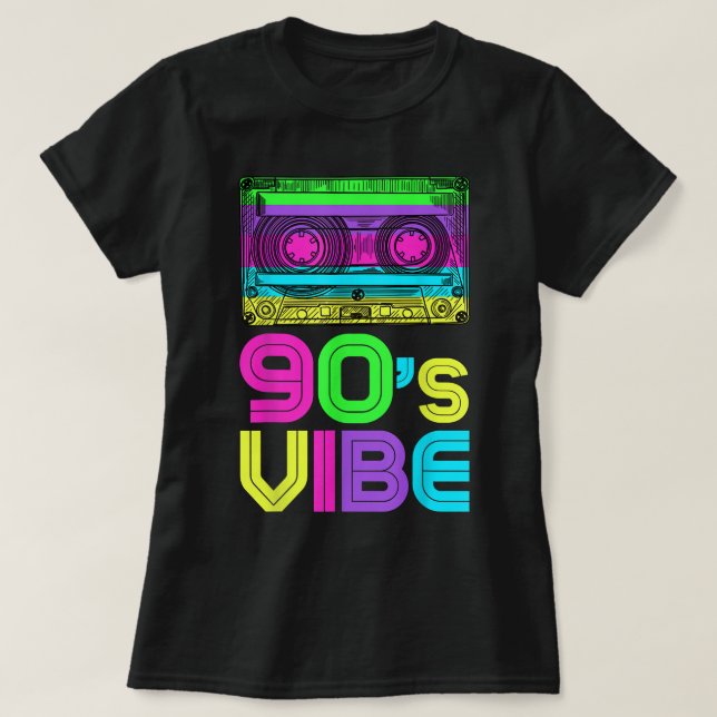 Camiseta Equipo Fiesta de vestuario estético Vibe Retro de  (Diseño del anverso)