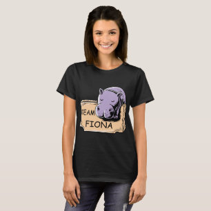 Camiseta Equipo Fiona de Fiona del hipopótamo del bebé de