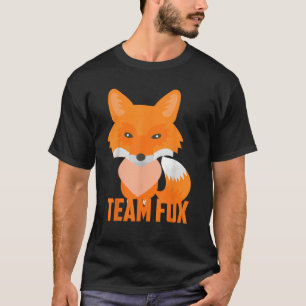 Camiseta Equipo Fox Guay Funny I Heart Foxes Gift
