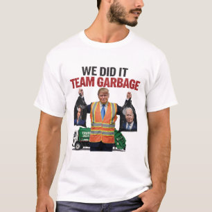 Camiseta Equipo Garbyge Won Lo Hicimos Trump 2024 Truck Gar