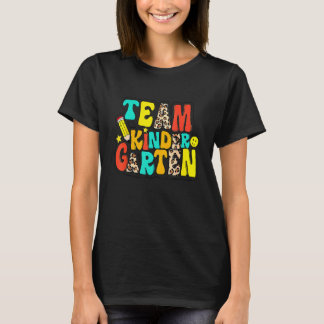 Camiseta Equipo genial jardín de infancia leopardo de vuelt