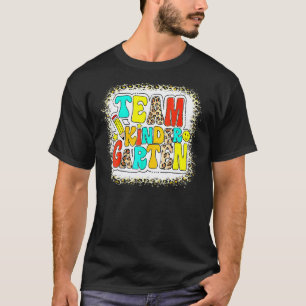 Camiseta Equipo genial jardín de infantes leopardo de vuelt