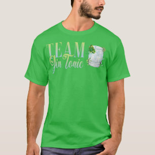 Camiseta Equipo Gin Tonic Cocktail para Bartender 2