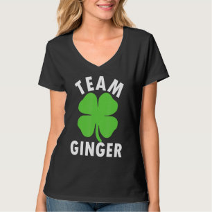 Camiseta Equipo Ginger Cute Saint Patricks Día Irlandés