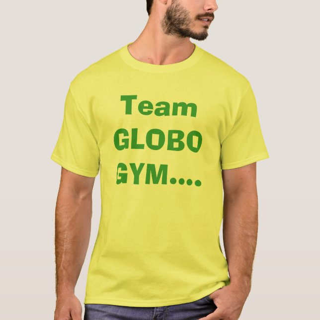 Camiseta Equipo GLOBOGYM…. (Anverso)
