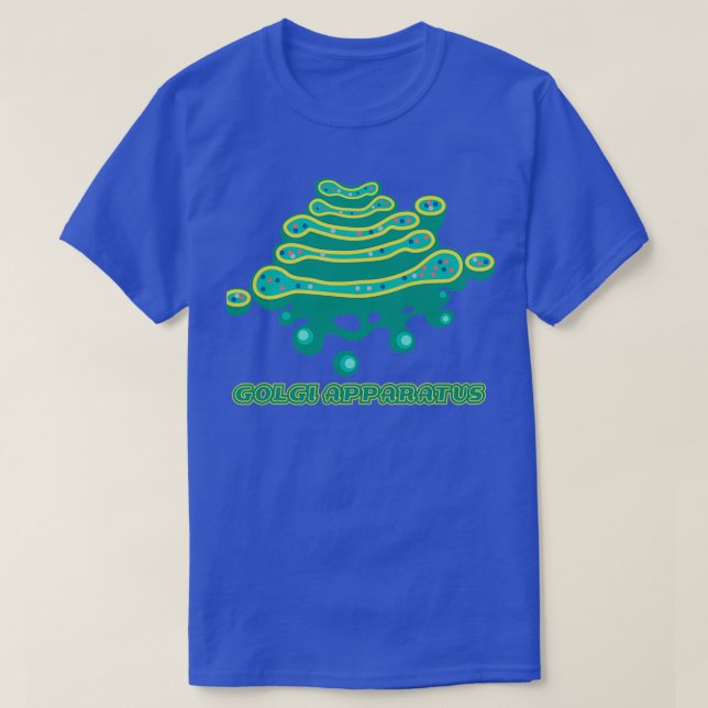 Camiseta Equipo Golgi Célula de Biología Ciencia E (Diseño del anverso)