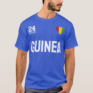Camiseta Equipo guyanés de fútbol 24 Siete fans de Guinea