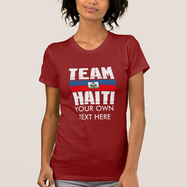 CAMISETA EQUIPO HAITÍ (Anverso)