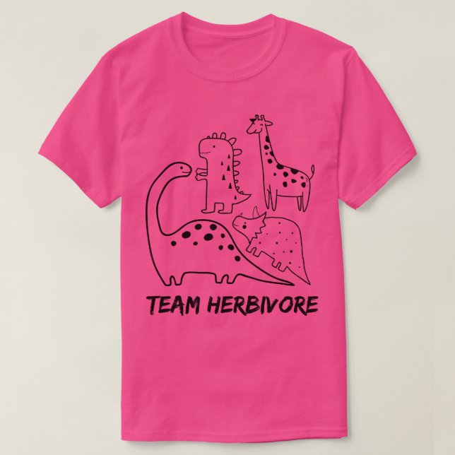 Camiseta Equipo Herbivore 3 (Diseño del anverso)