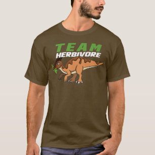 Camiseta Equipo Herbivore Funny Dinosaur Vegetarian