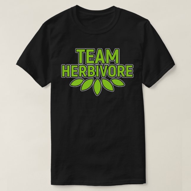 Camiseta Equipo Herbivore Protein Vegetarian Activismo Vega (Diseño del anverso)