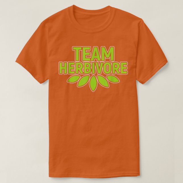 Camiseta Equipo Herbivore Protein Vegetarian Activismo Vega (Diseño del anverso)